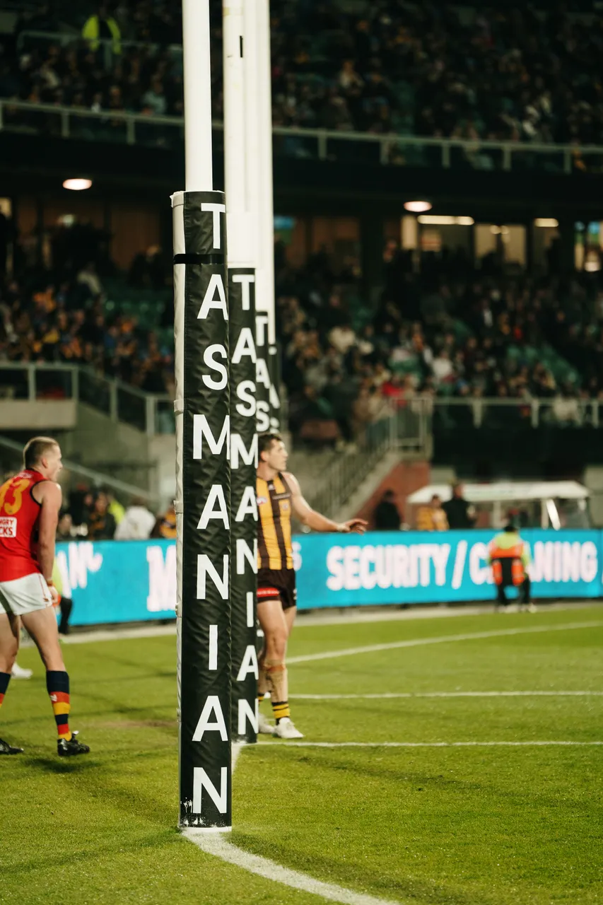Goal Posts at UTAS Stadium