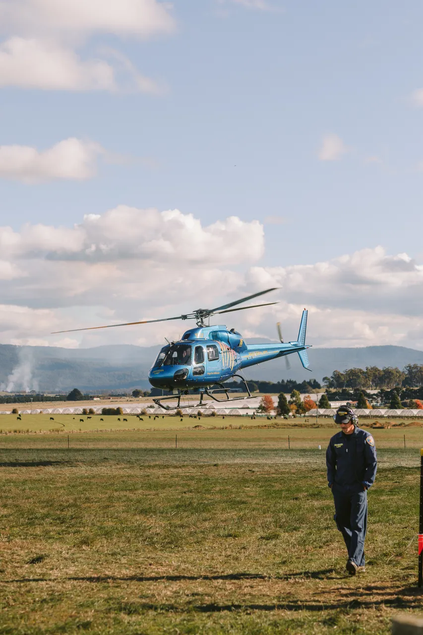 Helicopter at Agfest