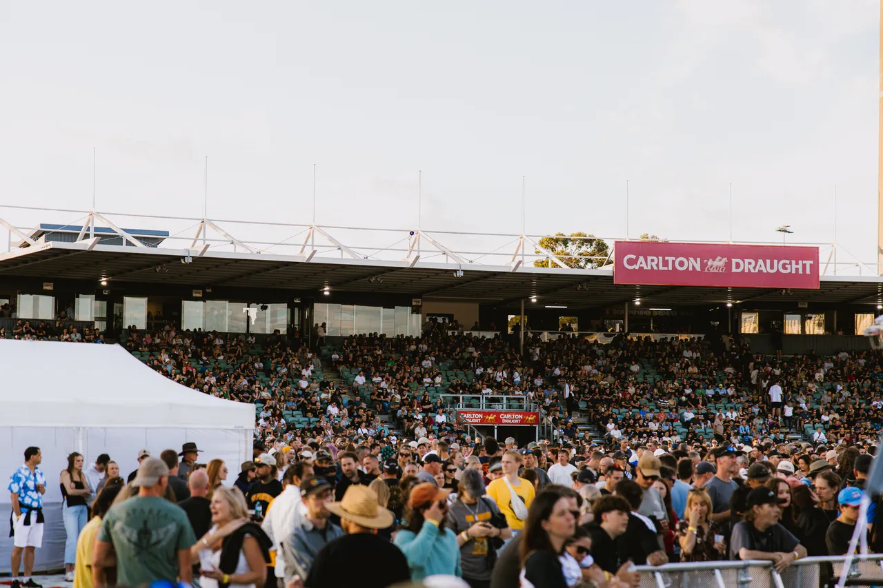 Crowd Gathering in UTAS Stadium