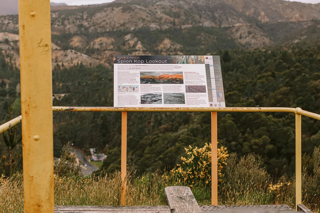 Spoin Kop Lookout Signage