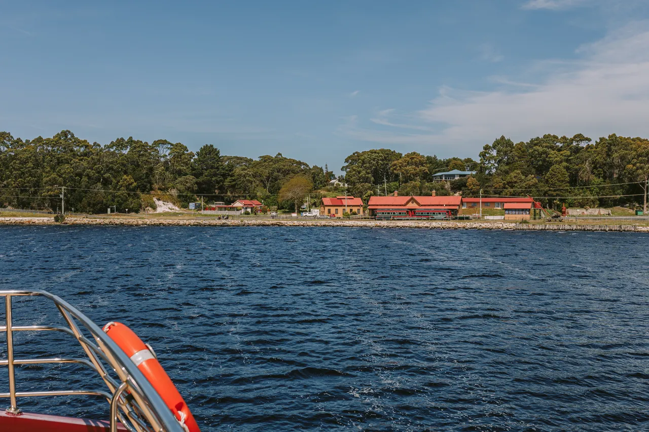 Boat View of Regatta Point Station