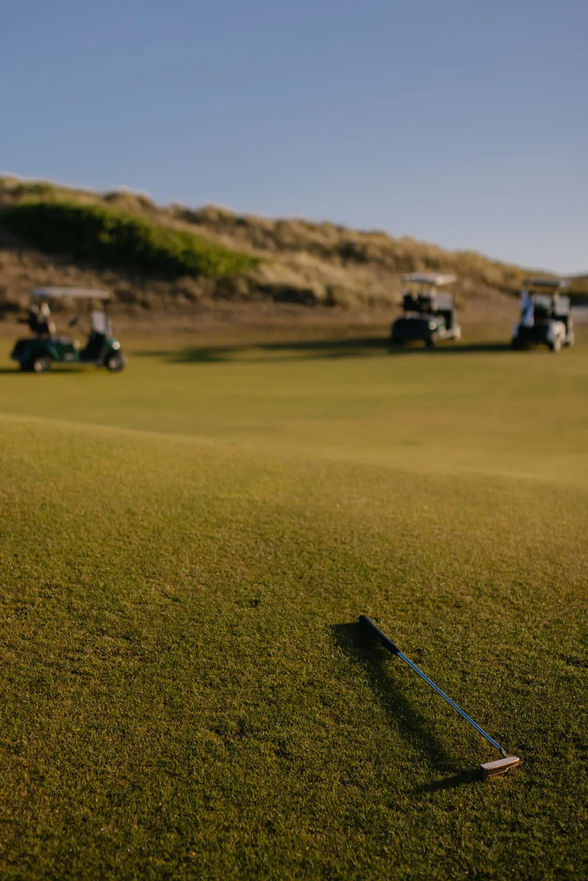 Golf Club on Green