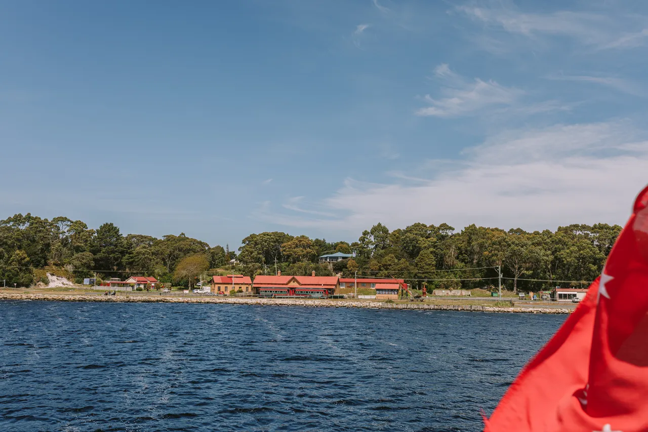 Boat View of Regatta Point Station
