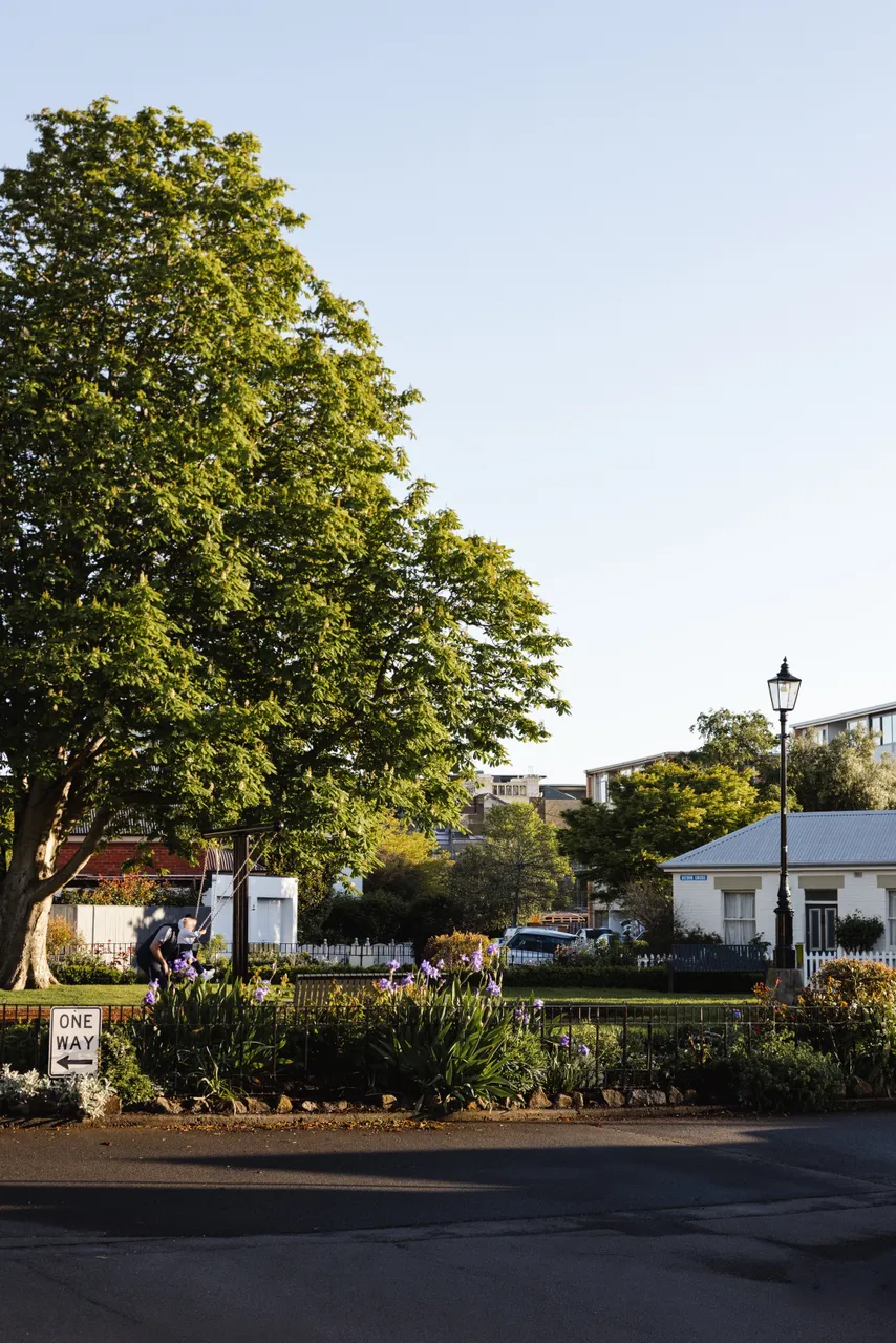 Battery Point in Spring