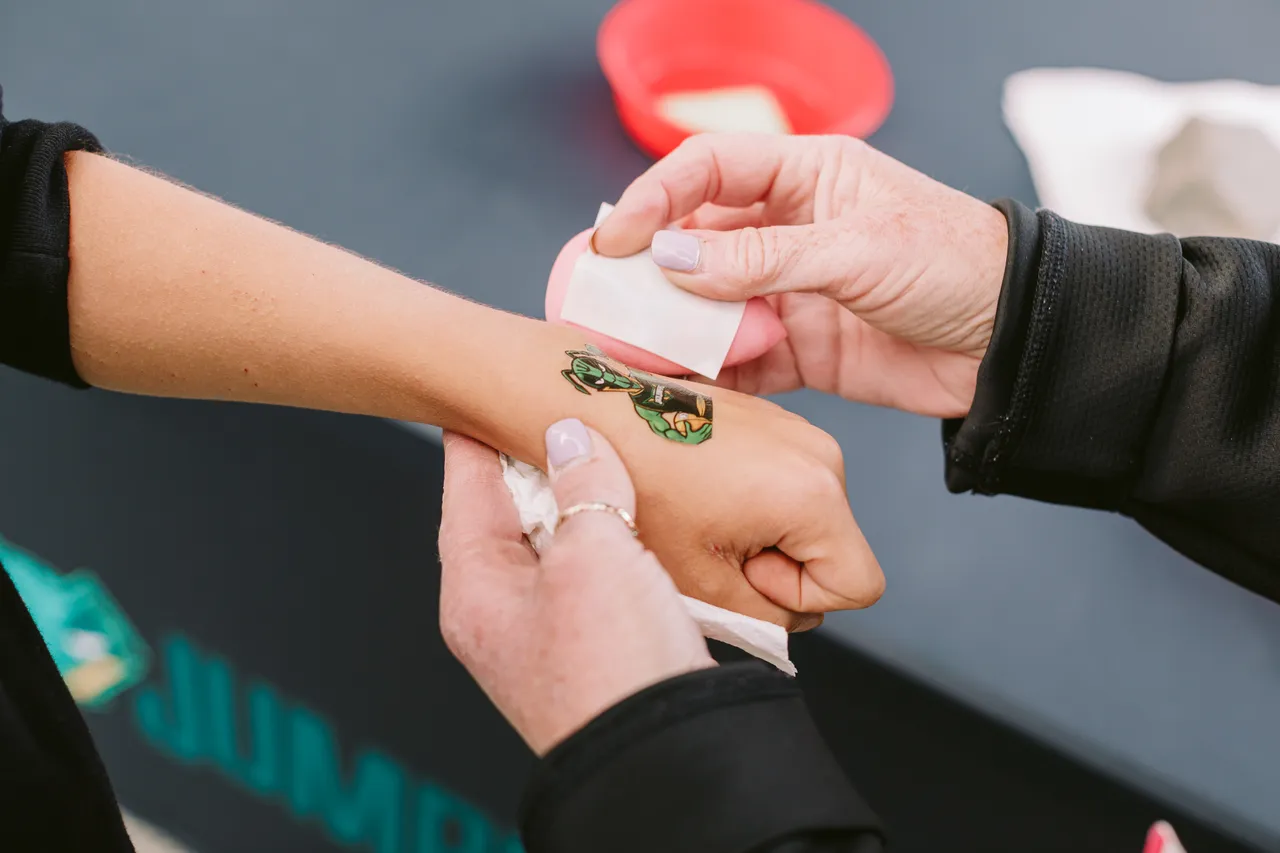 Jack the Jumper Tattoo Sticker