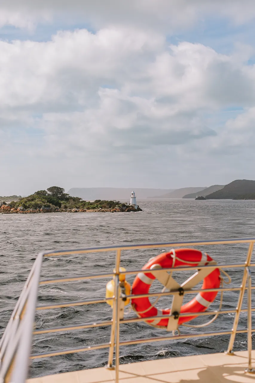 Boat Deck View Into Macquarie Harbour