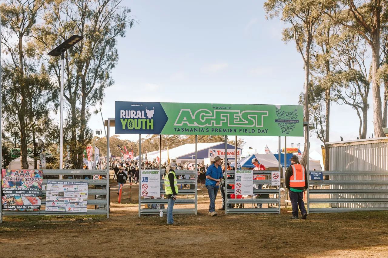 Signage at Agfest