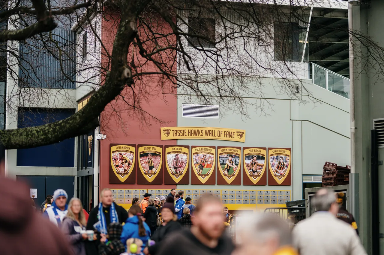 Spectators Entering UTAS Stadium