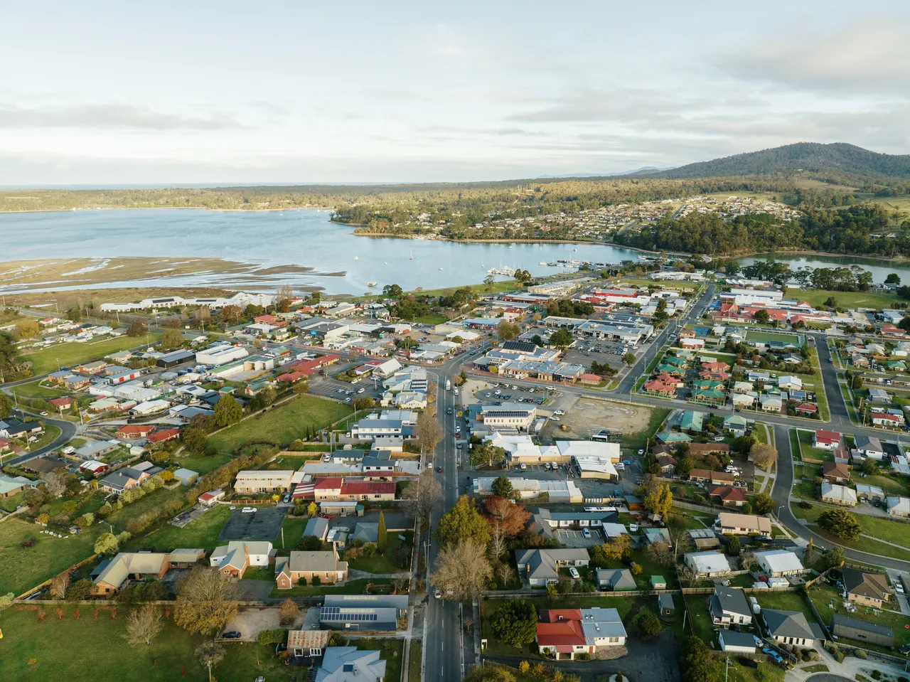 St Helens Aerial View