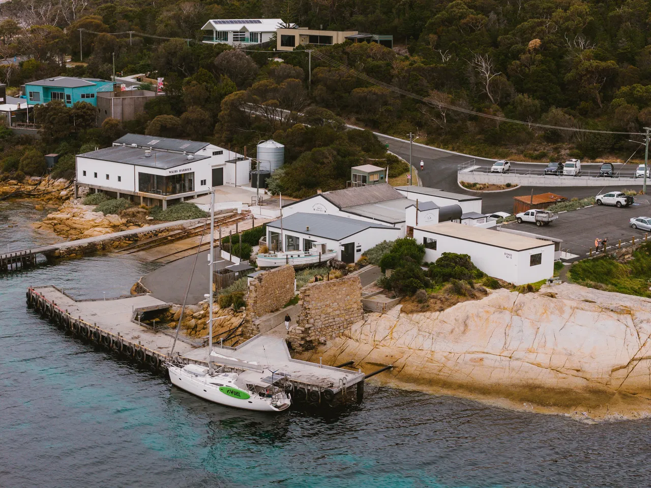 Waubs Harbour Aerial