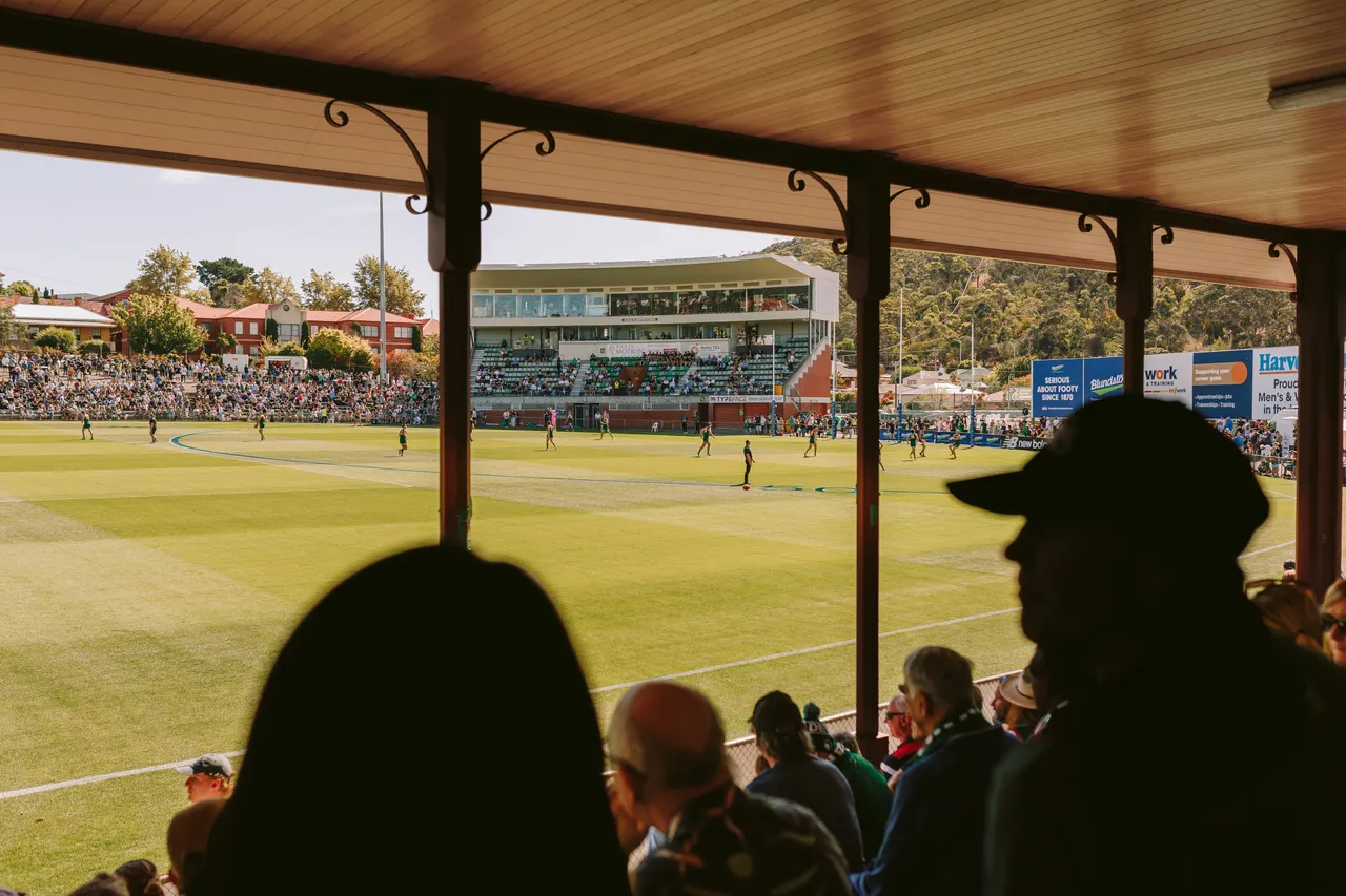 North Hobart Oval Grandstand