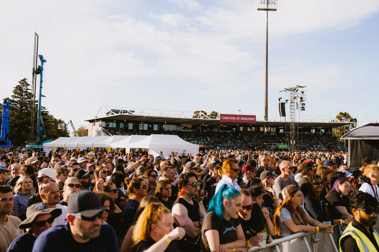 Crowd Gathering in UTAS Stadium