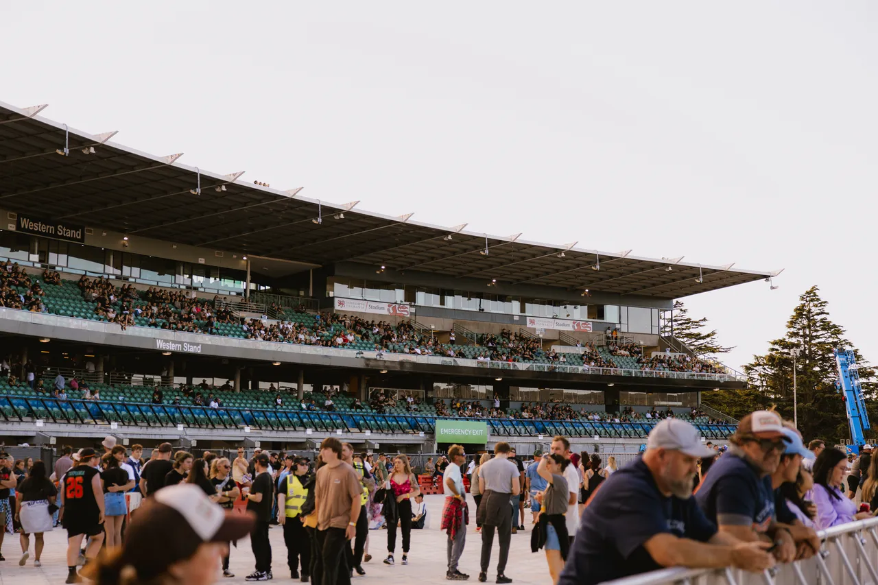 Crowd Gathering in UTAS Stadium