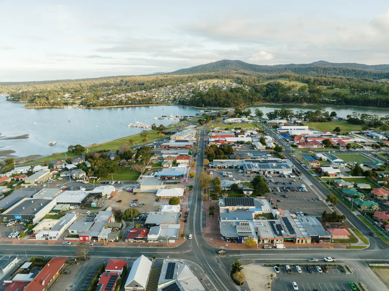 St Helens Aerial View