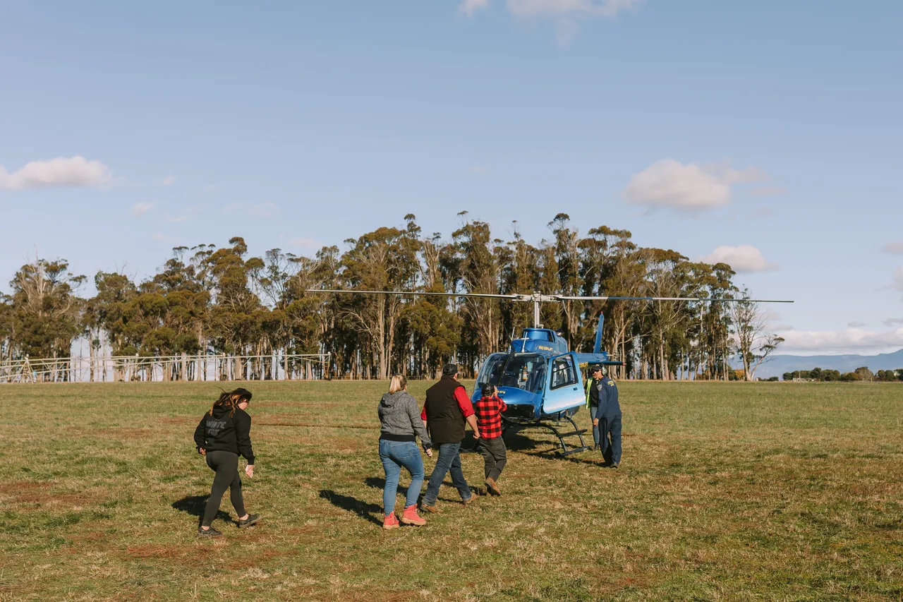 Helicopter at Agfest