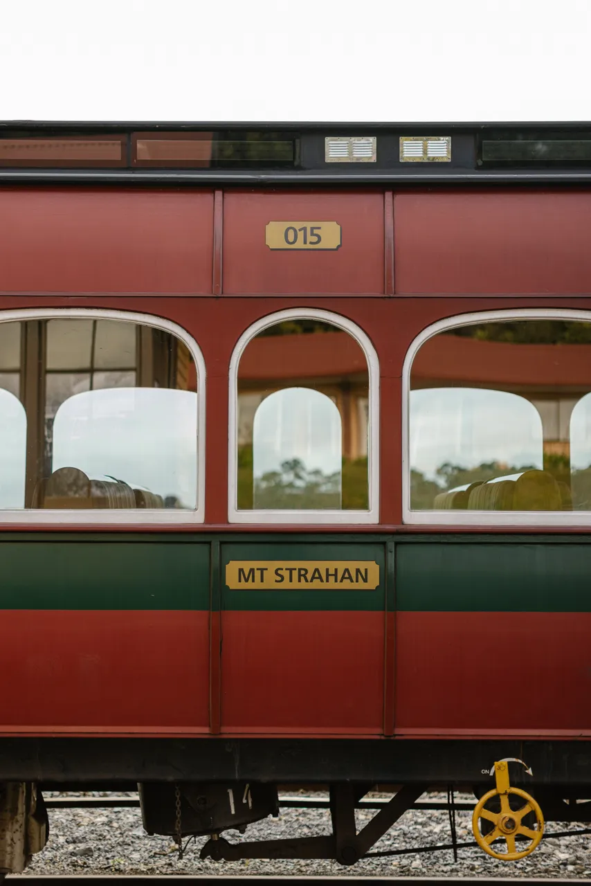 Carriage at the West Coast Wilderness Railway