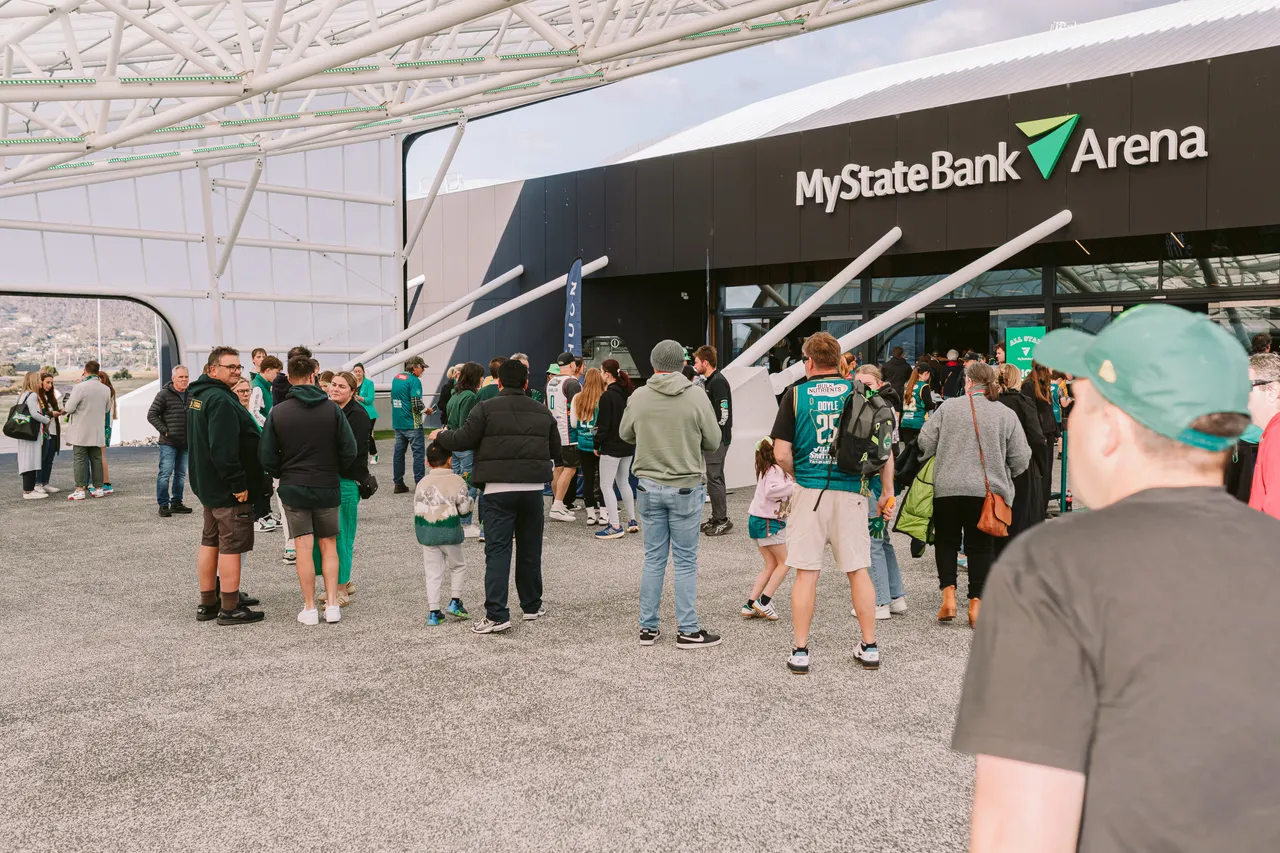 MyState Bank Arena Entrance