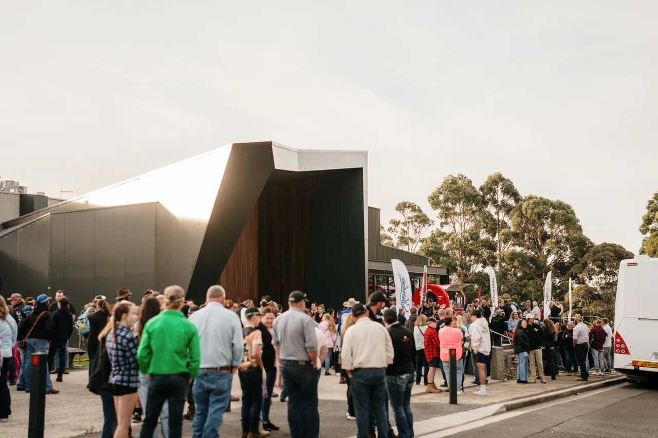 Crowd Outside the Silverdome