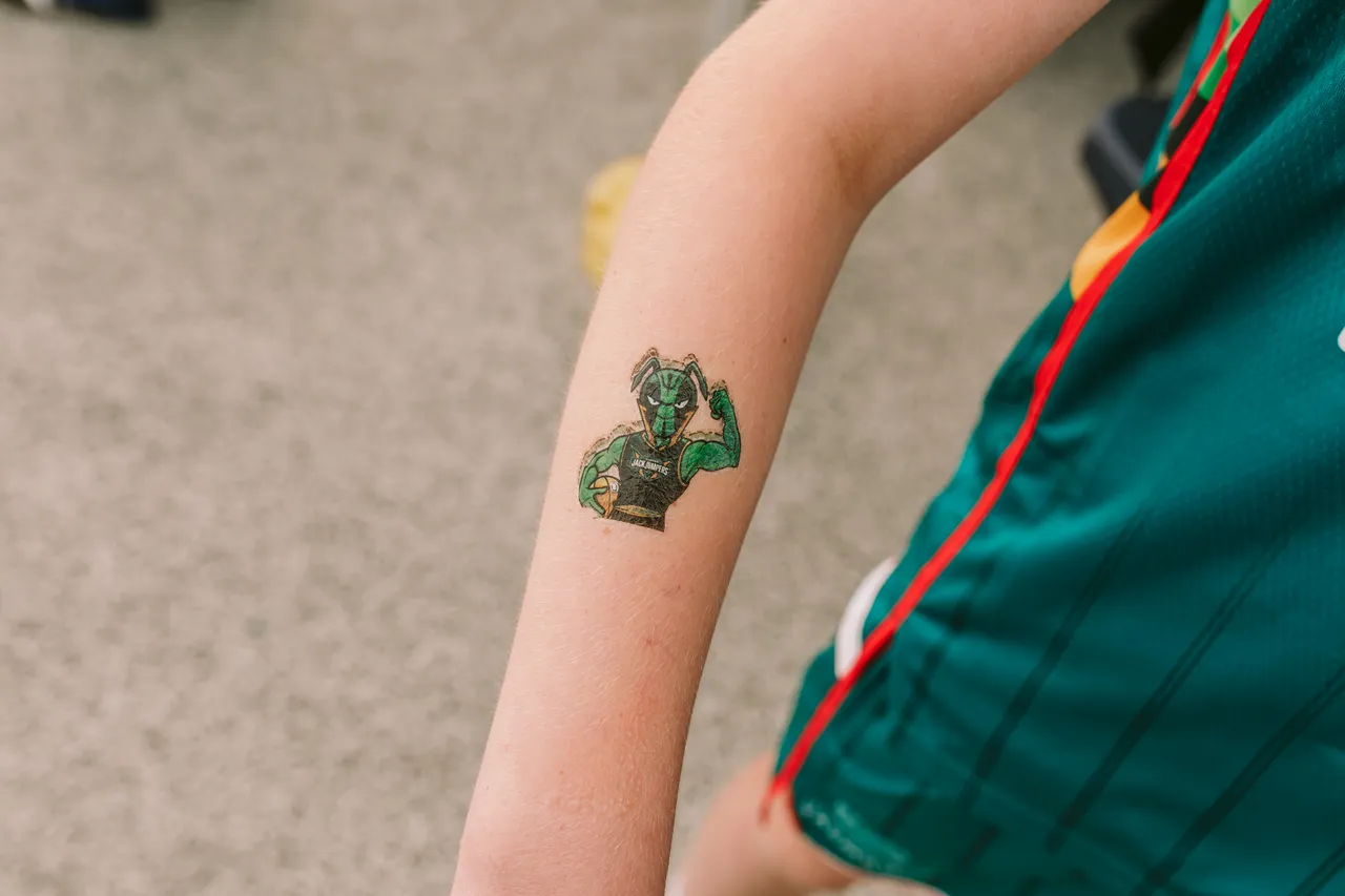 Jack the Jumper Tattoo Sticker