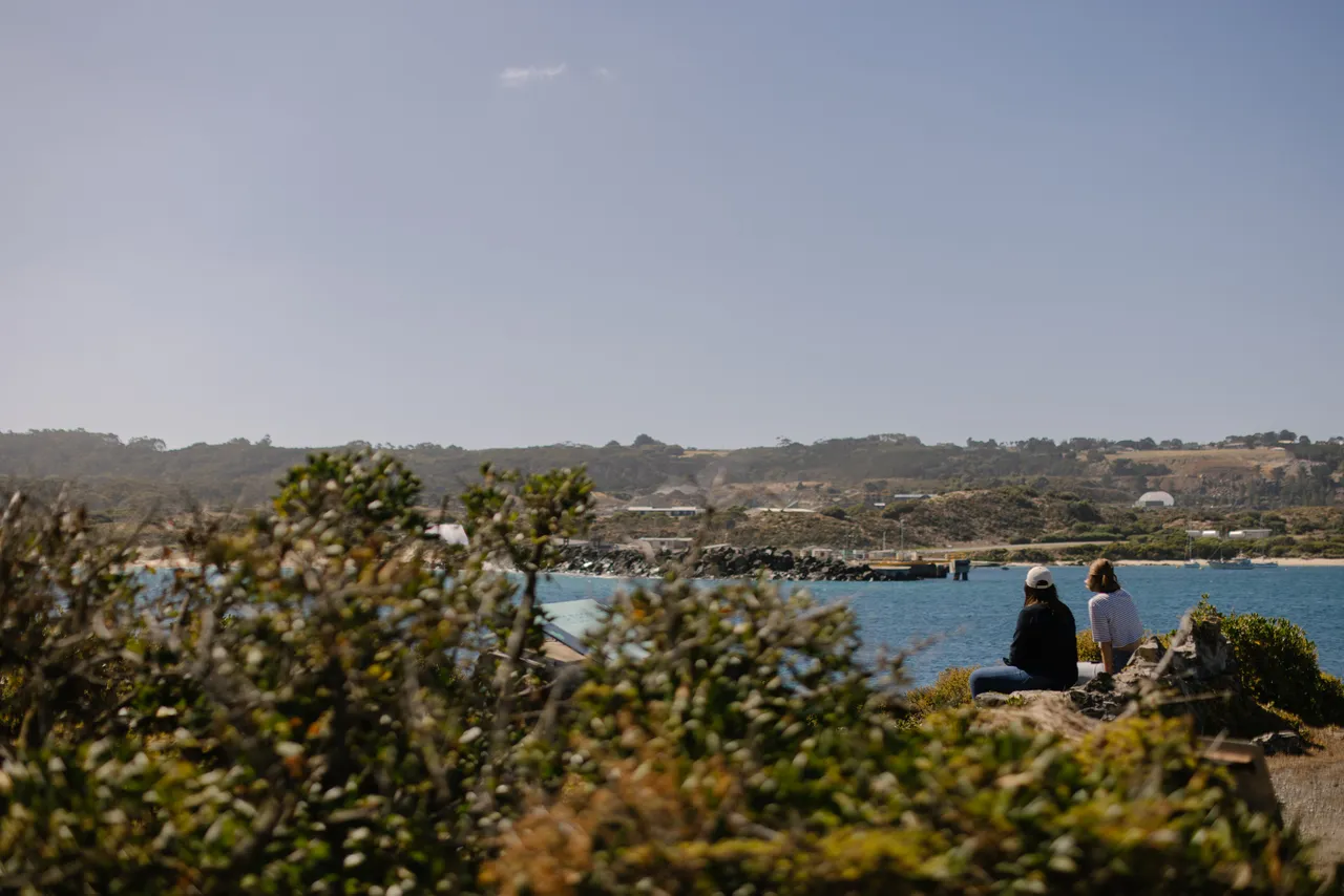People at Grassy Harbour