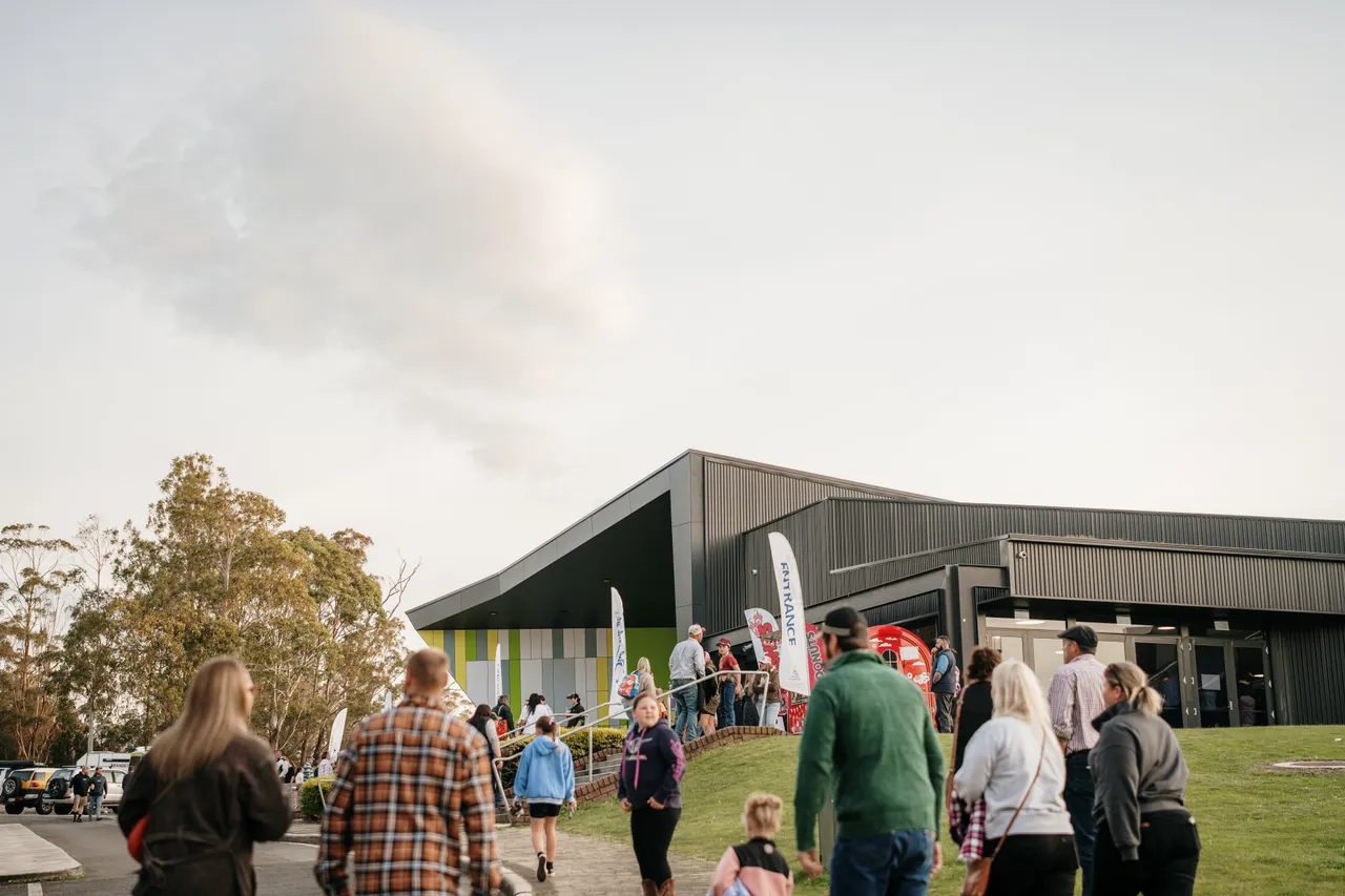 Crowd Outside the Silverdome