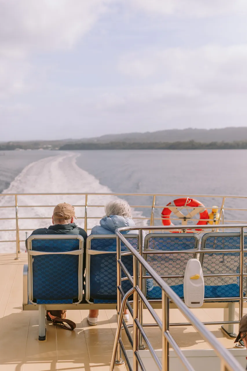 Passengers on World Heritage Cruises