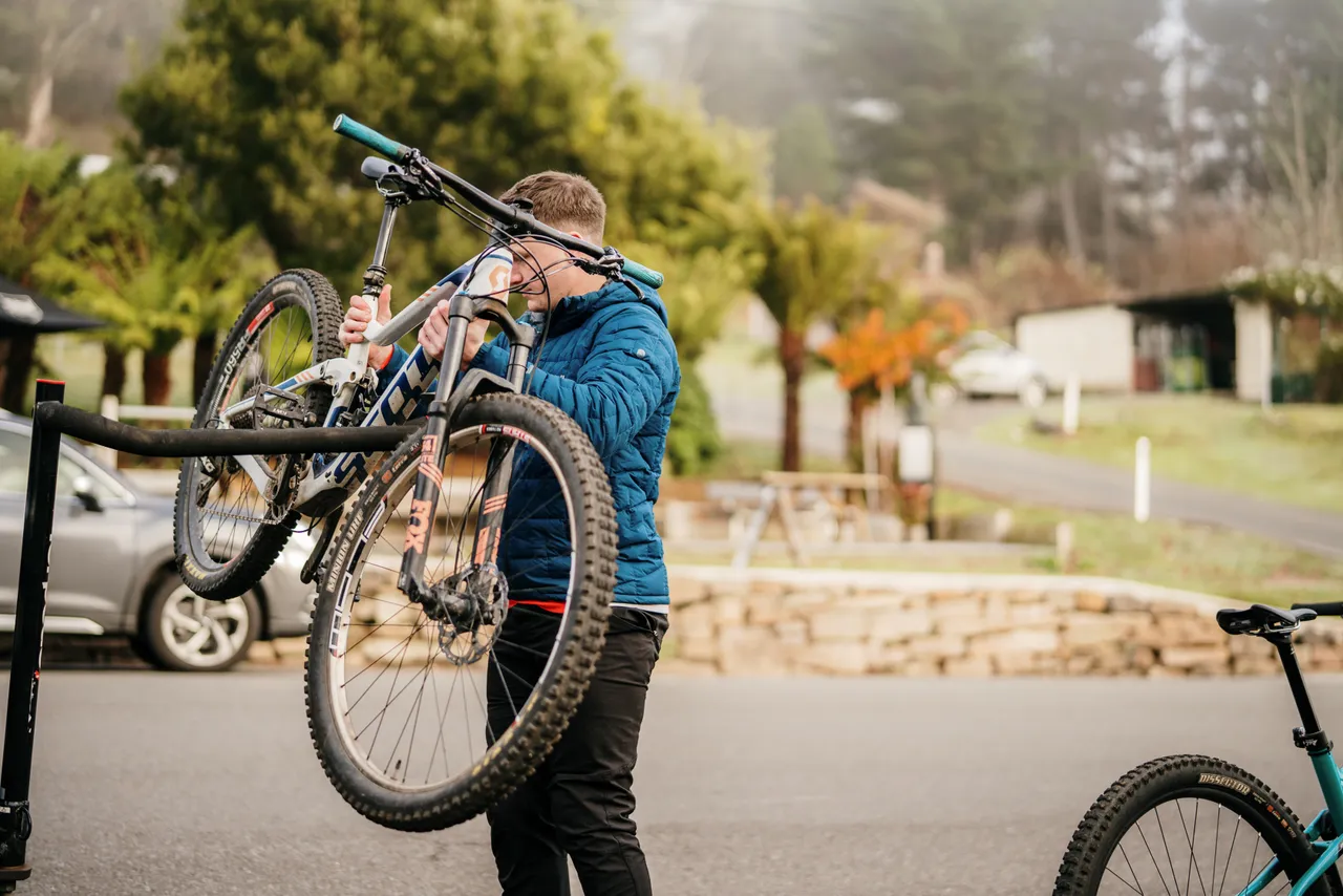 Mounting Bike on Car Rack