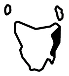 East Coast Tasmania Icon