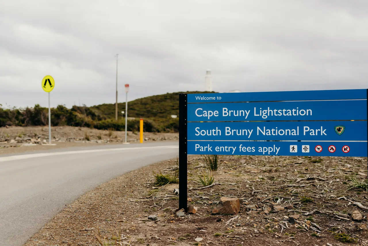 Cape Bruny Lightstation Signage