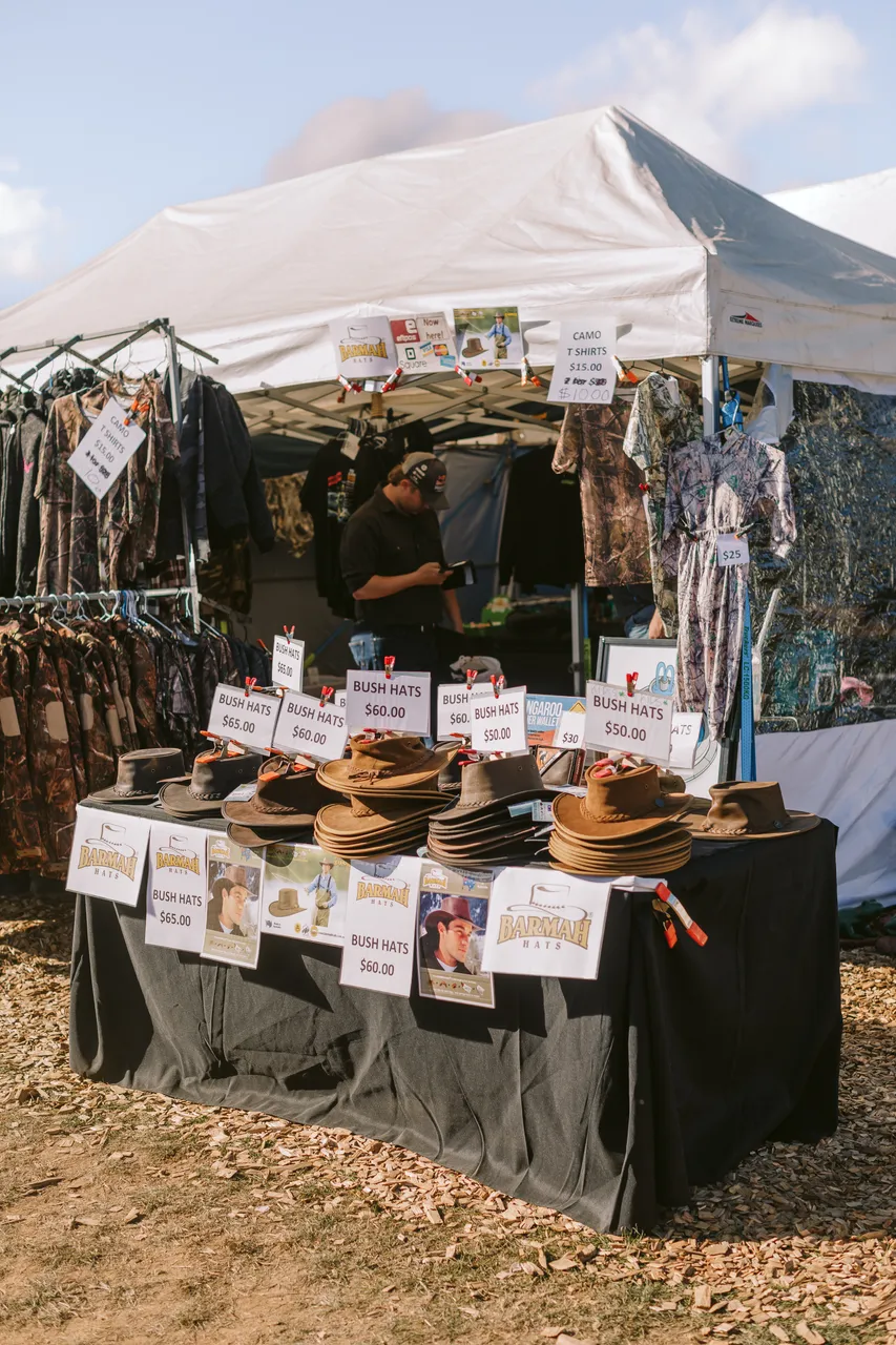 Hats on Display