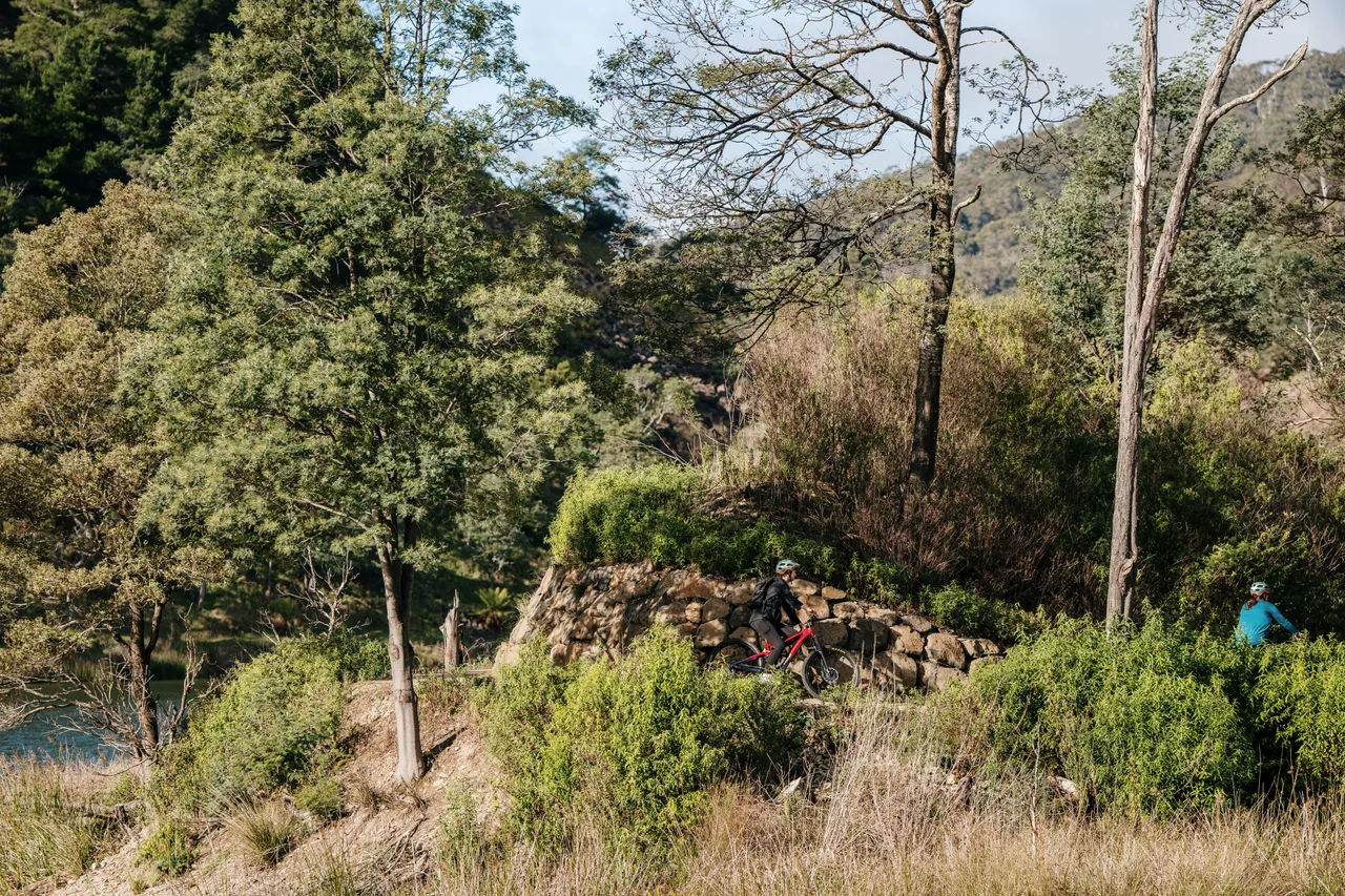 Biking Around Lake Derby