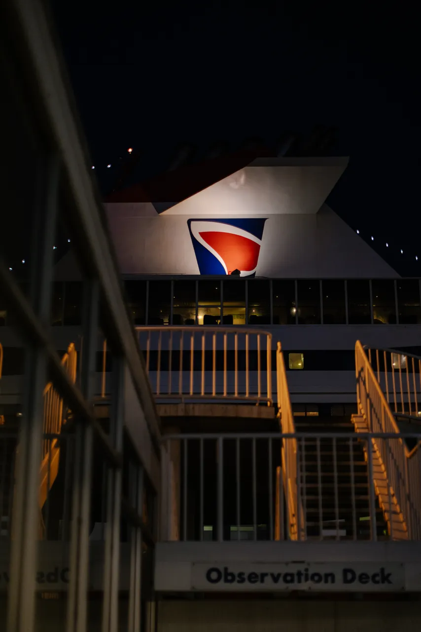Spirit of Tasmania at Night