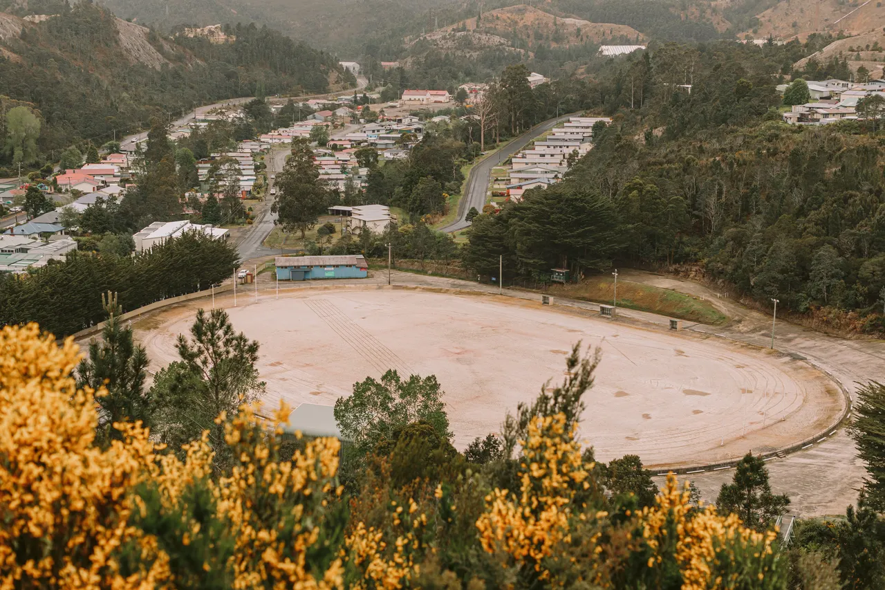 View of Queenstown Football Oval