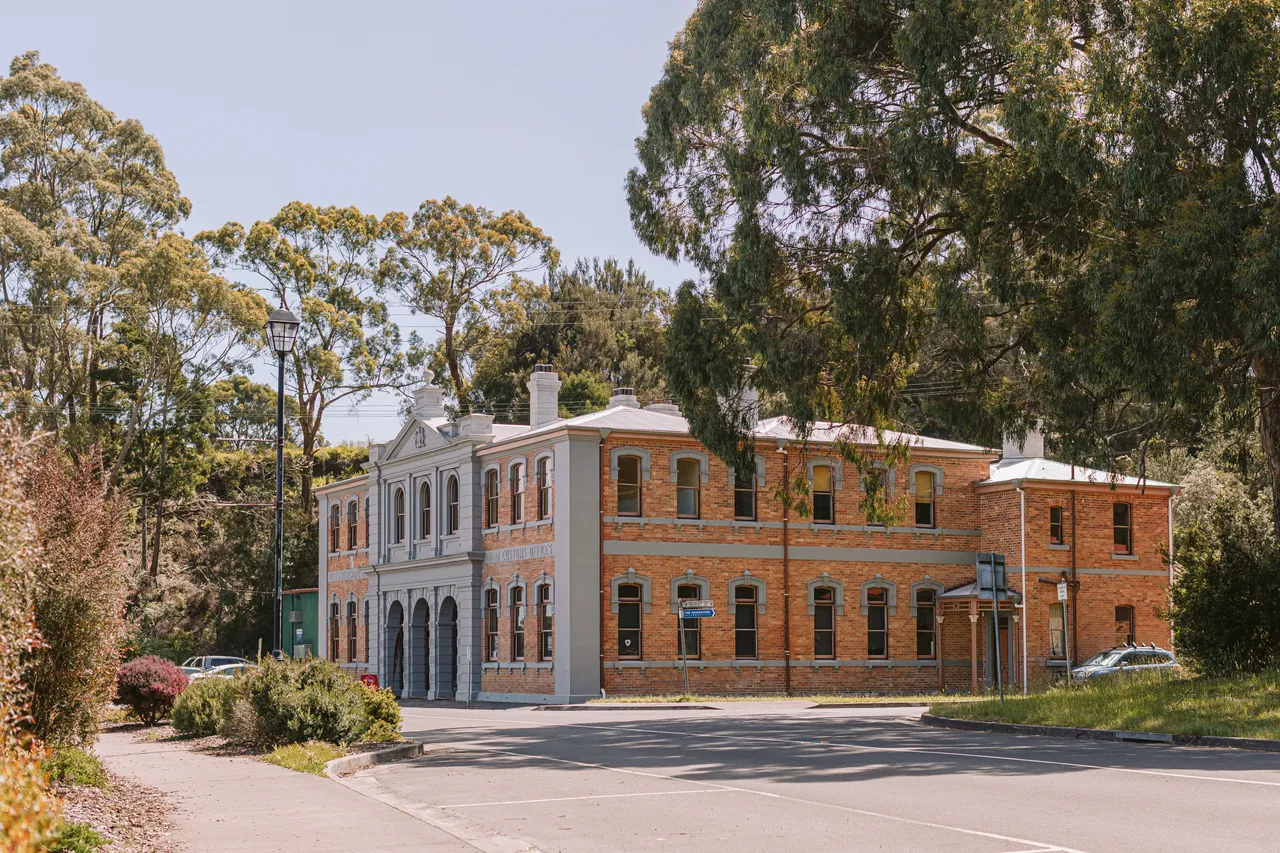 Customs House Building in Strahan