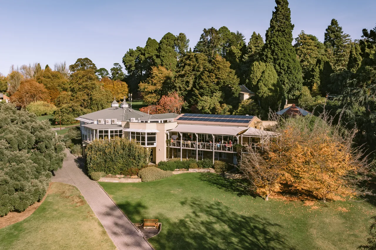 Visitor Centre at the Royal Tasmanian Botanical Gardens