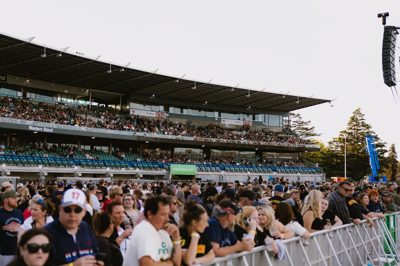 Crowd Gathering in UTAS Stadium