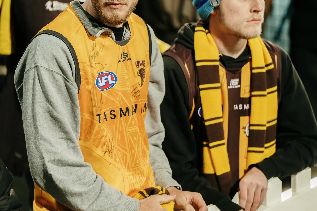 Hawks Merchandise at UTAS Stadium