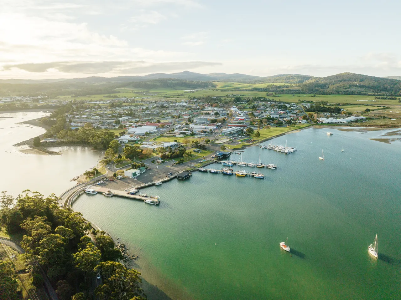 St Helens Aerial View