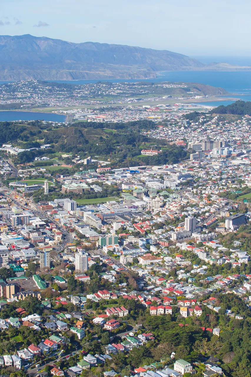 Massey Wellington Campus Aerial