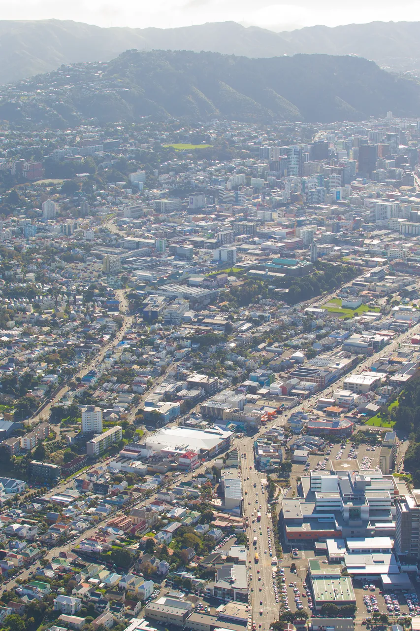 Massey Wellington Campus Aerial
