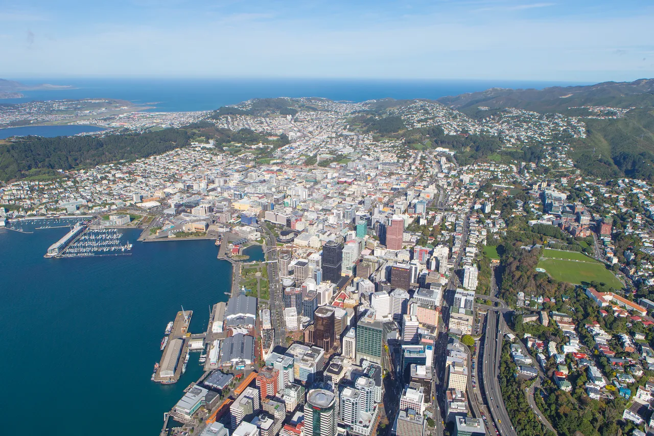 Massey Wellington Campus Aerial