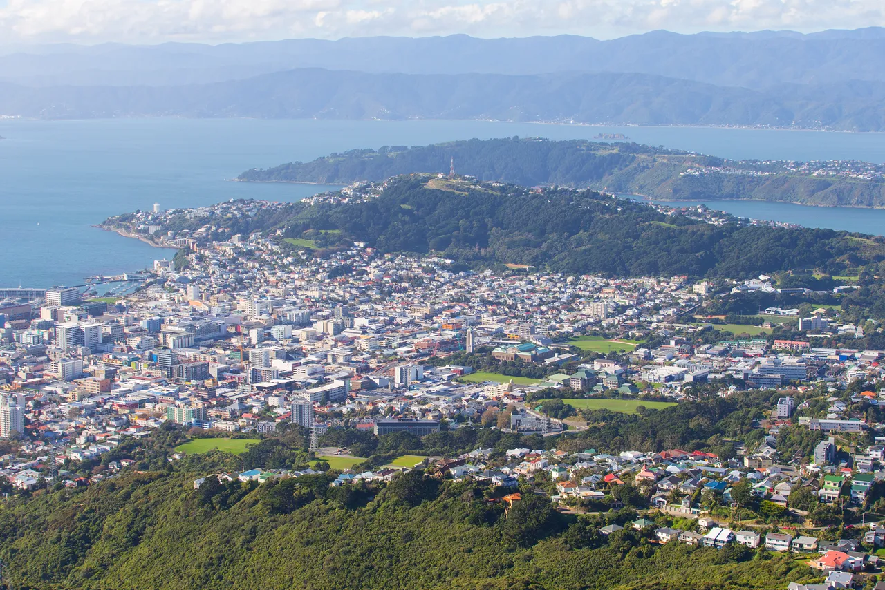 Massey Wellington Campus Aerial