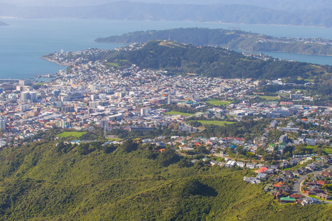 Massey Wellington Campus Aerial