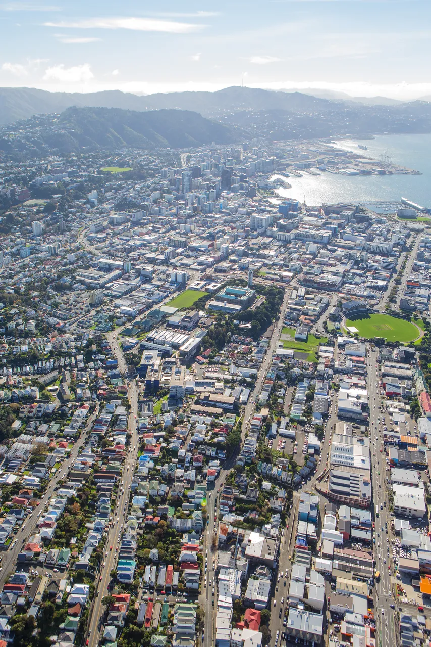 Massey Wellington Campus Aerial