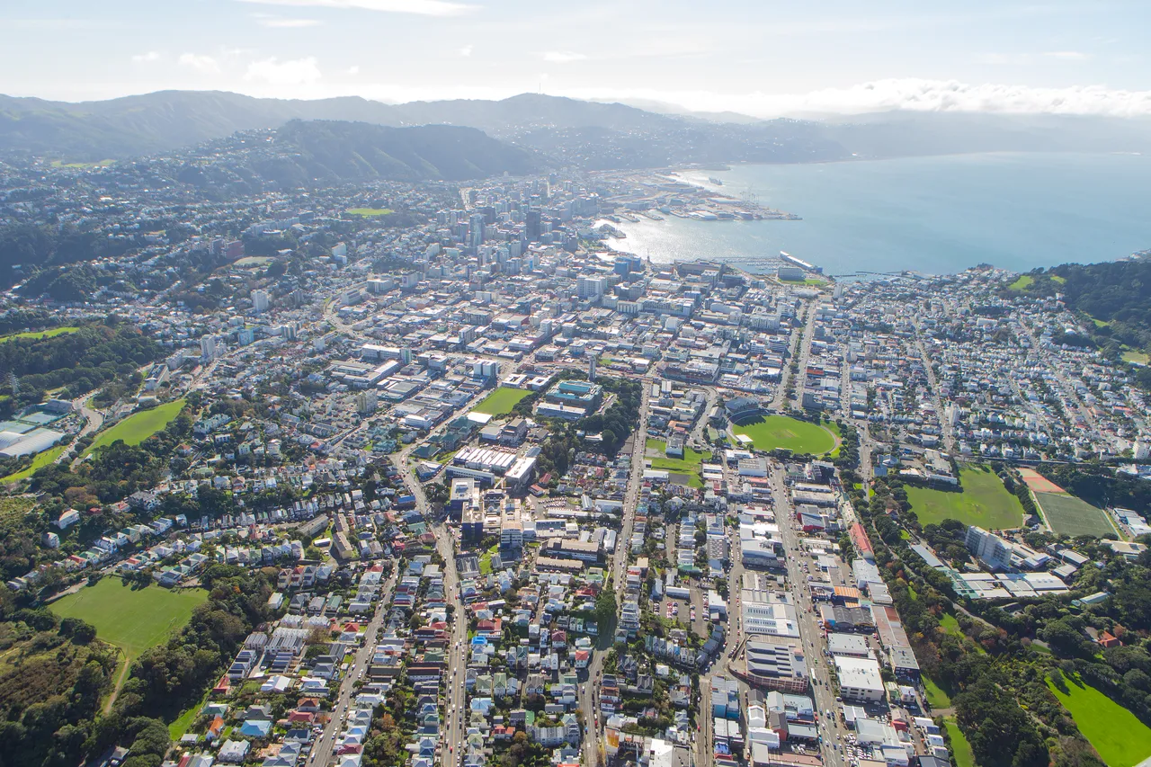 Massey Wellington Campus Aerial
