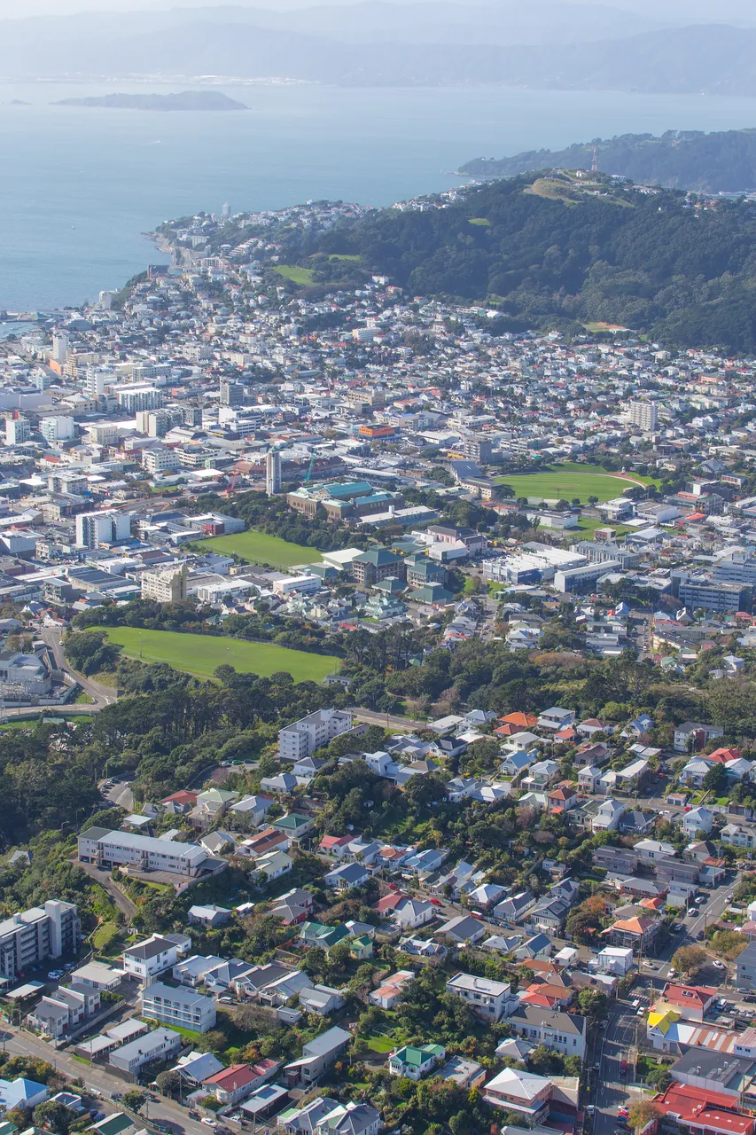 Massey Wellington Campus Aerial