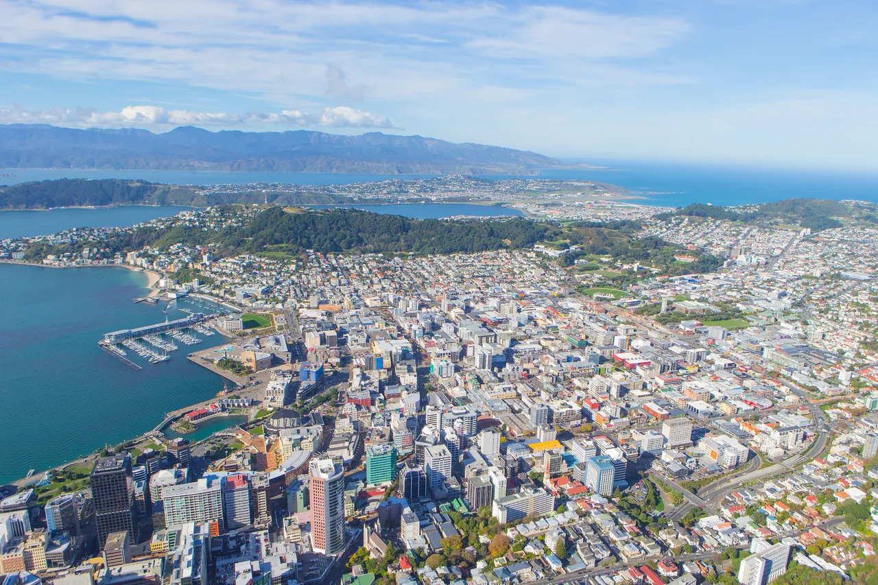 Massey Wellington Campus Aerial