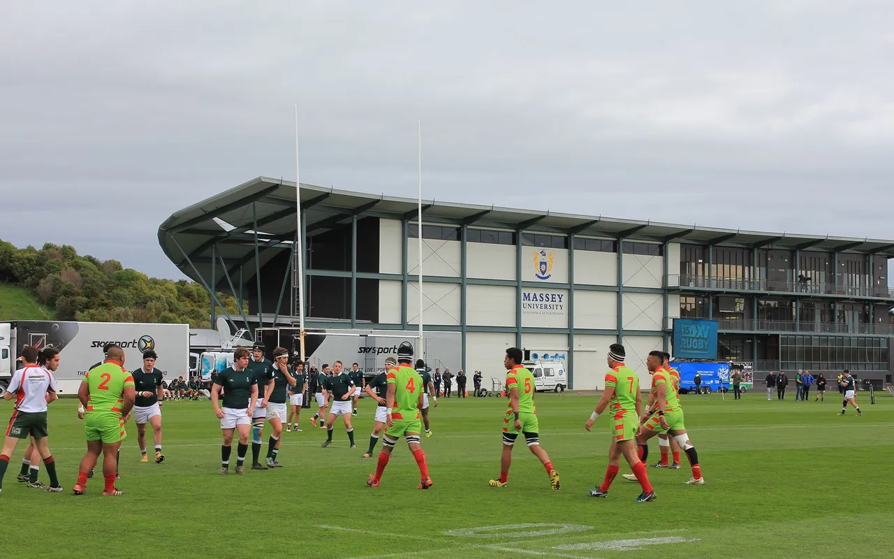 Massey University Brand Library - Sport and Rugby Institute Building ...