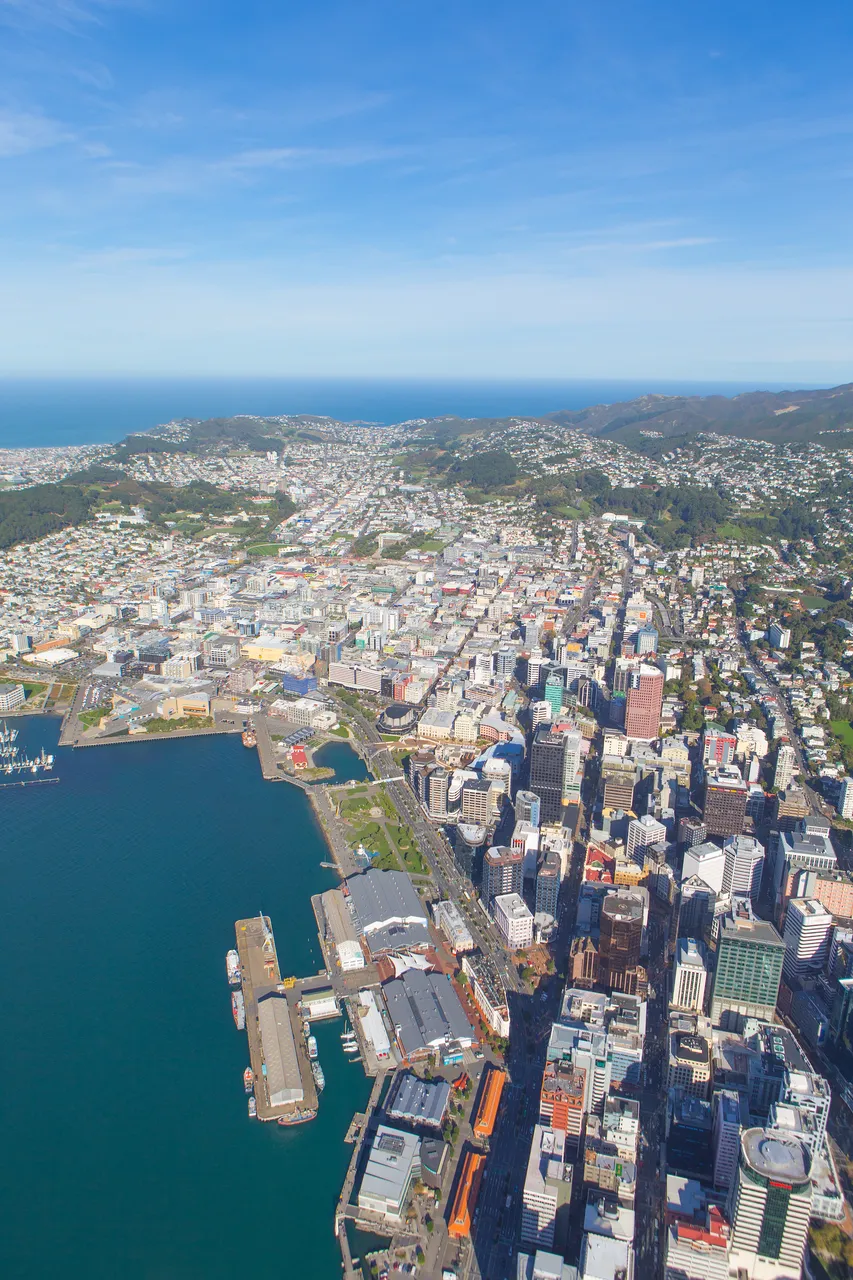 Massey Wellington Campus Aerial