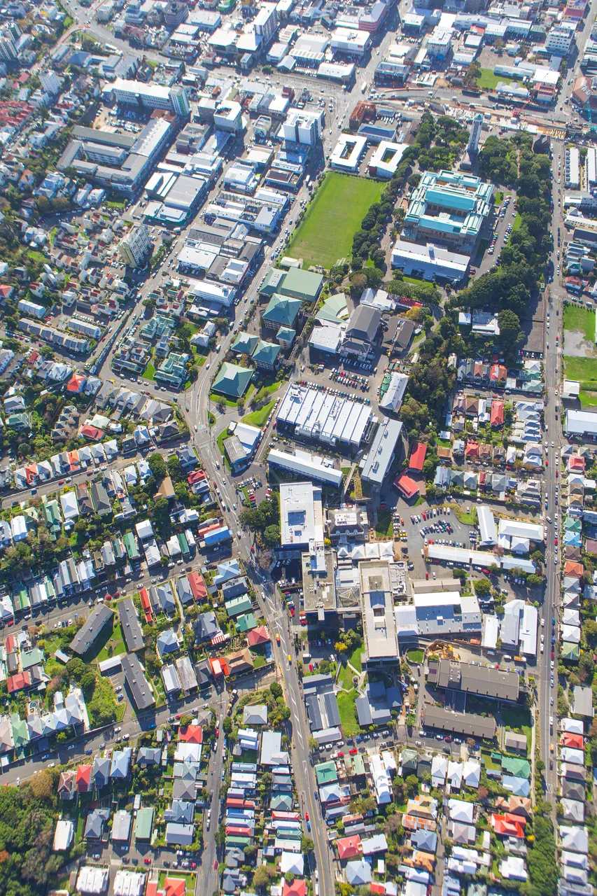 Massey Wellington Campus Aerial